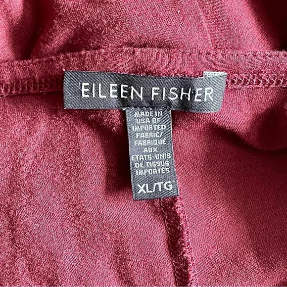 Eileen Fisher Asymmetrical Viscose Spandex Tiered Jersey Tunic Top Women Sz XL - Picture 7 of 8